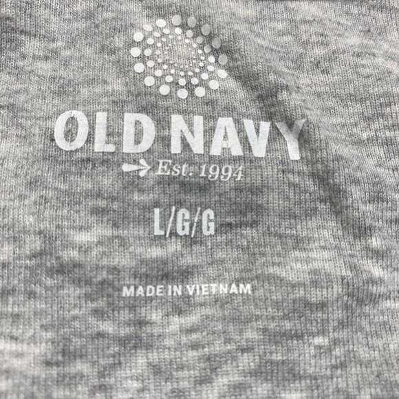 Old Navy Sequin-Embellished L Gray Tank Top 90s Y2K Fun Park Picnic‎ - Picture 6 of 11